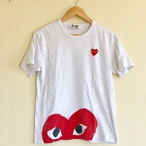 Comme des Garcons Play : Heart Tee